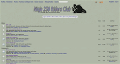 Desktop Screenshot of forums.ninja250.org